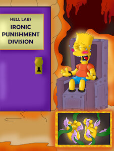 Commission: Bart's Eternal Comeuppance! by KnightRayjack