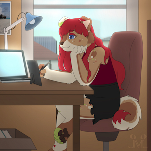 Chill drawing time | ArtFight by JMLuxro