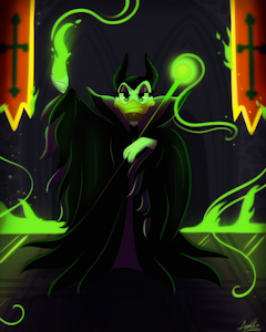 Maleficent Daisy by DaisyDuck