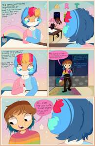 Cartoonatics - How we met (Comic) by Roxalew