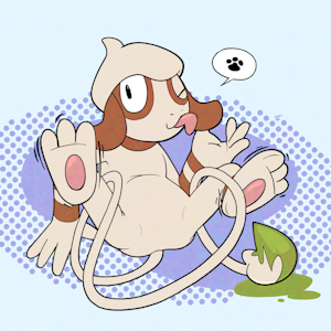 smeargle paws by argonvile