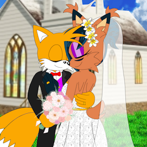 TailsXNicole: Wedding Day Love by MasterMochiKun