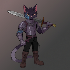 Lucky Tabaxi D&D Commission by SplendidTheHybrid