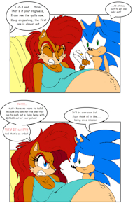 Sally in labor part 2 by shanahat