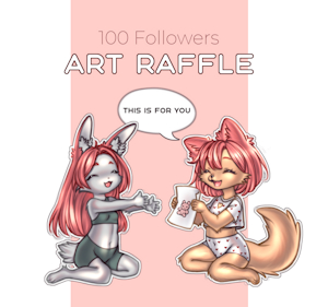 100 Followers Art Raffle ❤️ by Isatanaris