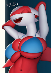 Latias Bust~ by creatiffy