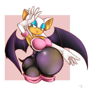 Rouge The Bat by pkart