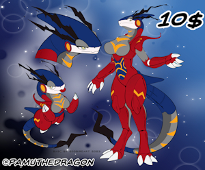 Adopt Nr: 46 (Open) by Pamuthedragon