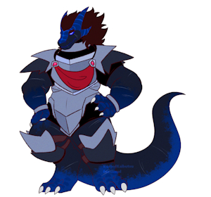 {Adopt} Armored Dragon Knight by Fossilized