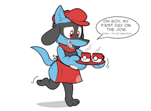 (COM) Riolu's New Job! by ToonTwister3D