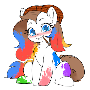 Titanium White is an Artist by DDDAfterDark