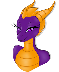 Fem Spyro by Vammatar