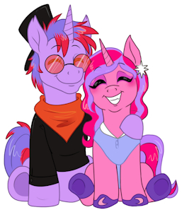 Mlp Pony Couple by sammisamus