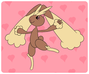 Dancing lopunny by PonPonTheBonBon