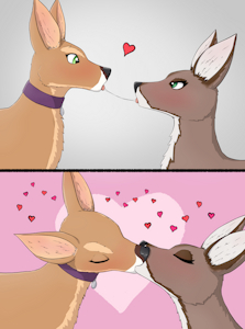 Doe love by Lazerkitten