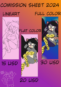 DeadMegido's Comission Sheet by DeadMegido