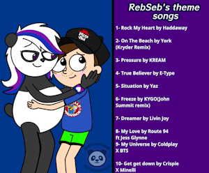 The RebSeb couple's musical themes by BigPandaSebArts2024