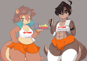 OTTERS by MrShin