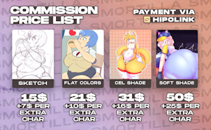 New Commission Pricelist (until end of 2024) by Kirryez