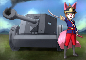 Commanding The Guns by Gi0 by CherriLoliWuff