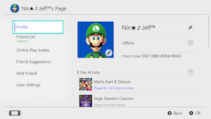 My Nintendo Switch Friend Code by GoldenJeff03031996