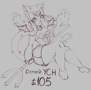 DEMONIC YCH -open by Rindewoo