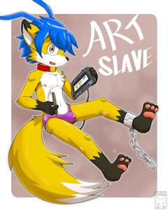 Art Slave by AkaiKitsune