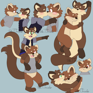 Otter and Marten by JaketheBuizel