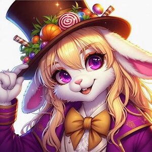 Bunny Wonka by whiteBunnyMeow