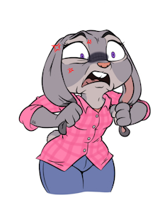 Judy Hopps EMOTIONAL DAMAGE by PilloTheStar