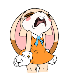 Cream The Rabbit EMOTIONAL DAMAGE by PilloTheStar