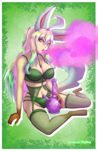 Leafeon by JenessaReika