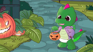 Little Trick or Treater by Pinkitsuu by GCtheTreecko