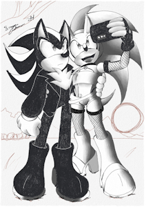 TF!Sonic and Shadow - Selfie by sonicremix