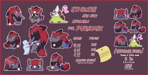 Stickers Sale! by Kraoroz