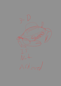 Crab in a Bowler Hat 4-3-2024 by TikTikKobold