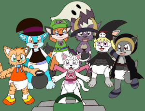 Halloween Group Picture: 2024 by RitaTheWoodpecker