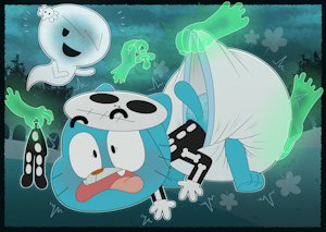 Gumball Wedgie-son's Ghostly Gambado!~ by Tenerius