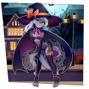 *Commission* Amber's A Witch by sicMoP