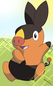 A Tepig Greeting by Lyesander