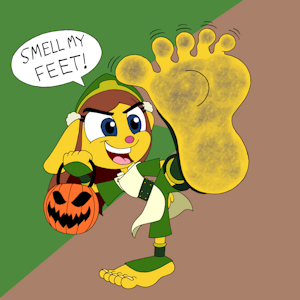 Trick, or Treat, or Smell my Feet? by CaillouSUCKS46853