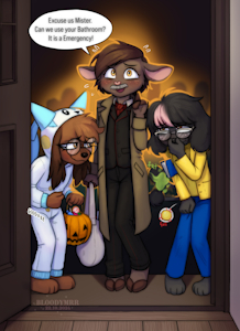 halloween commission by bloodymrr