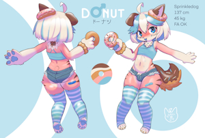 Donut Reference Sheet 2024 SFW by MisterDonut