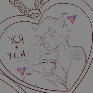 💞Dear Memories — YCH💌 by alexcoffeedraw