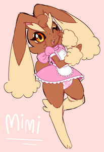 Mimi the Lopunny (Dahlia's Mother) by DanielMania123