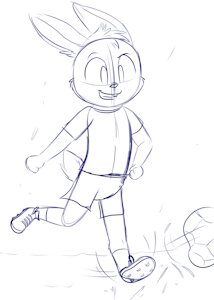 soccer bun by ConejoBlanco