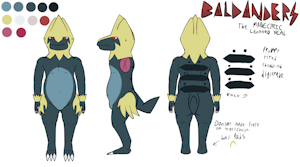 Baldanders Ref Sheet (SFW) by baldanders