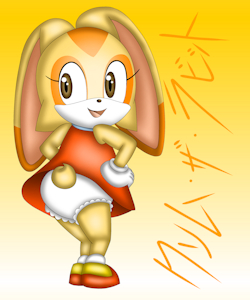 Cream the Rabbit by KazuBnnuy