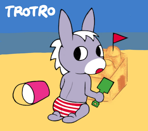 Trotro at the beach by anonymousgoober8