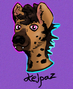 Kelpaz snout portrait by Kelpaz